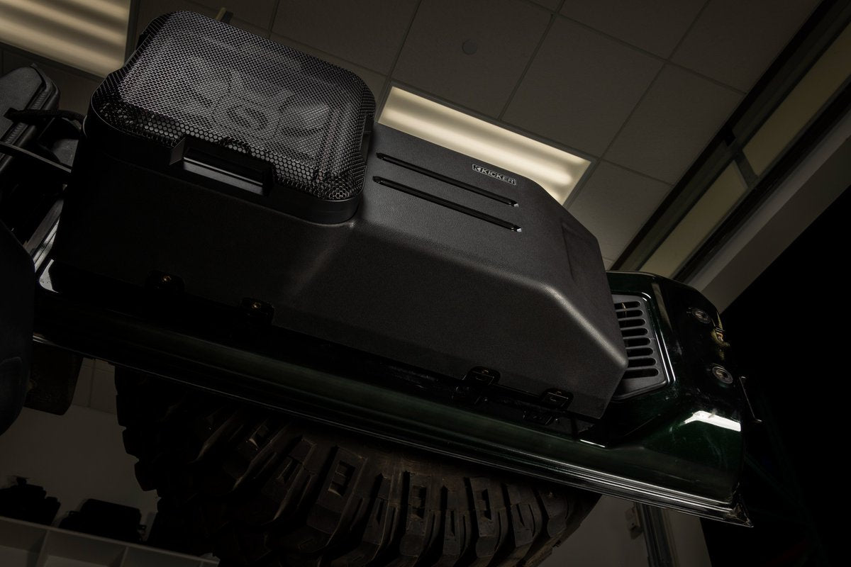 Kicker L7T 51KJPL7T122 12" Tailgate-Mount Loaded Subwoofer Enclosure 2Ω for Jeep Wrangler JK/JL