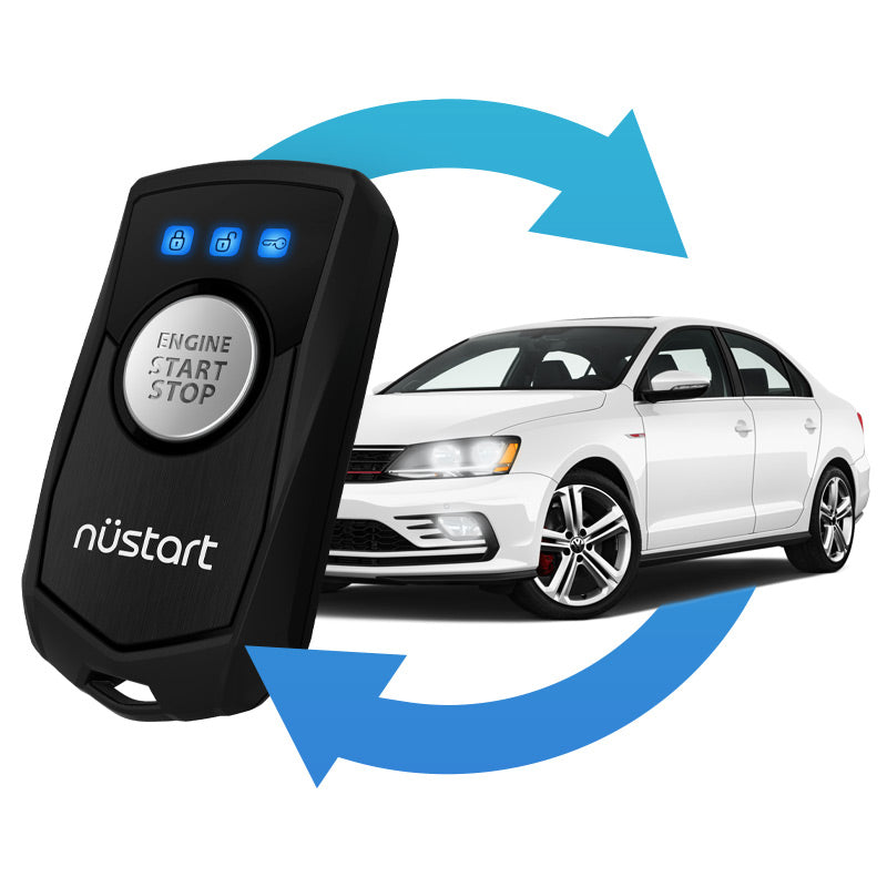 NUSTART 7501 2-Way LED Remote Starter INSTALLED PACKAGE