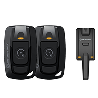 iDatastart RF2412A RF kit with (2) 1-button, 2 Way FM LED LoRa remotes, 6,000 ft range