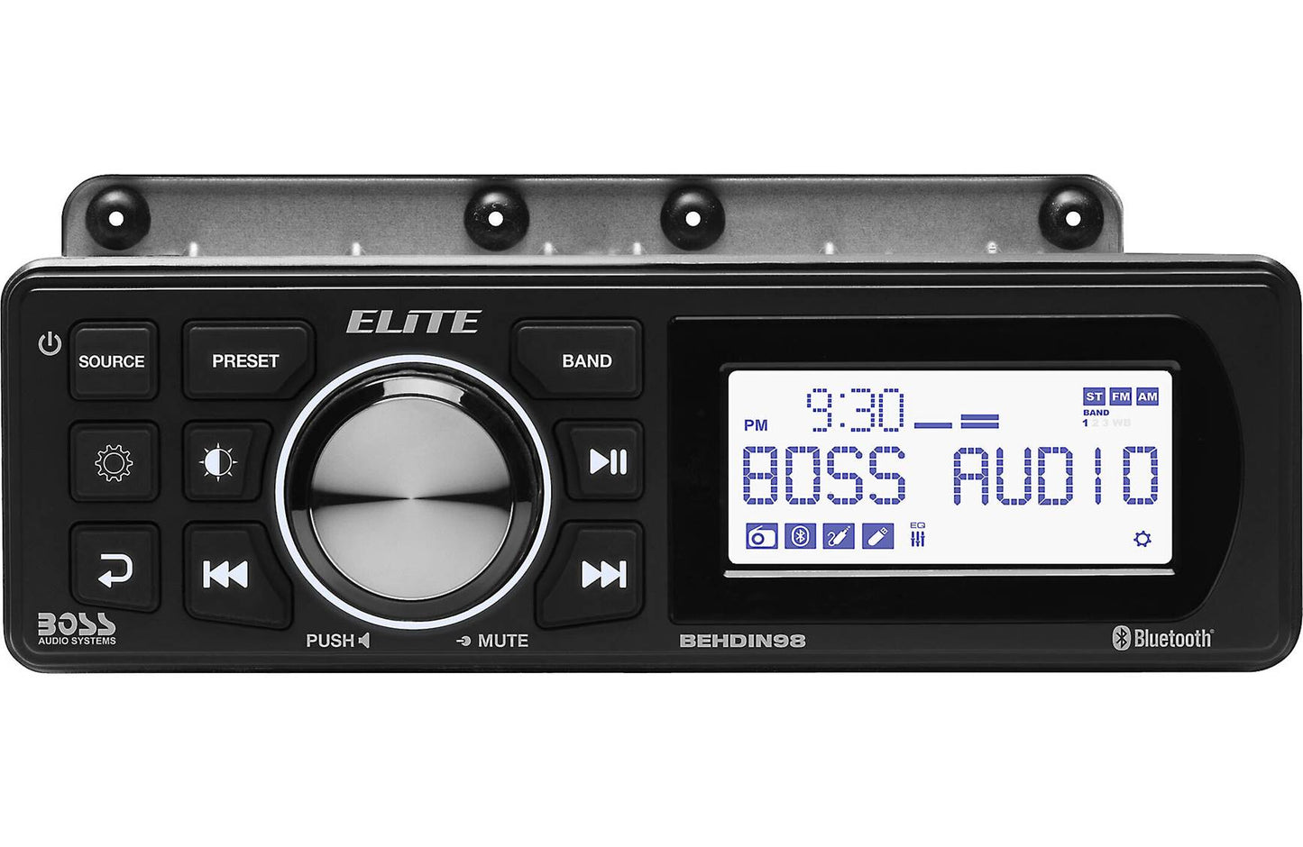 BOSS Audio Elite BEHDIN98 Digital media receiver for select 1998-2013 Harley-Davidson® touring motorcycles