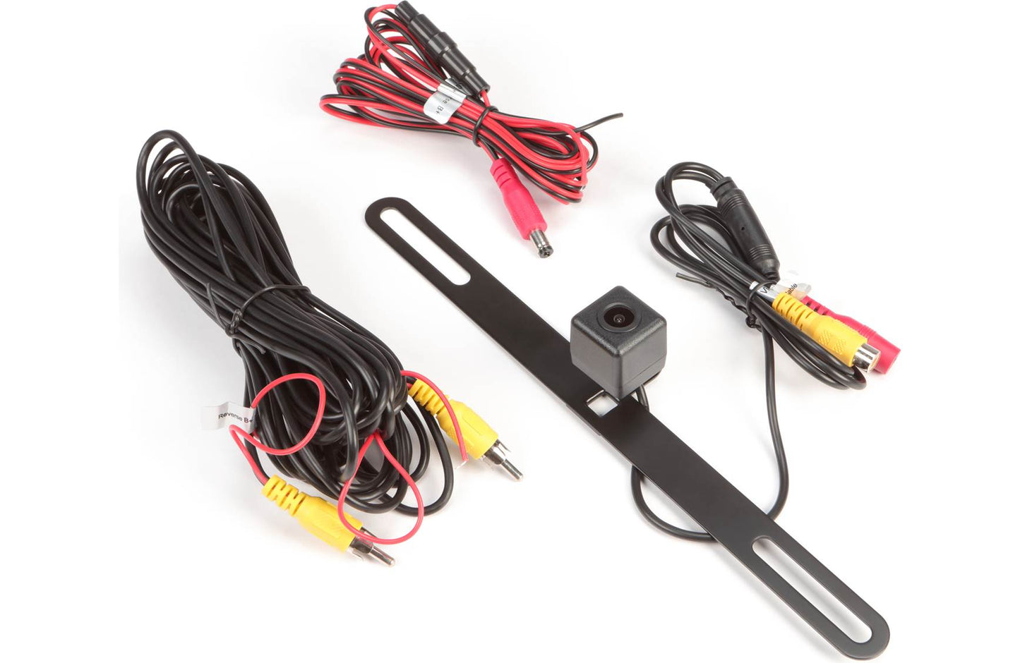 Jensen BUCAM350 Back-up Car/Truck Reverse Camera - License Plate Mount, 170° Wide Angle Rear View