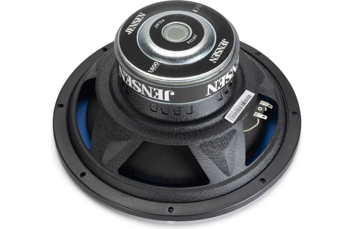 Jensen JW124 12" 4-ohm component subwoofer