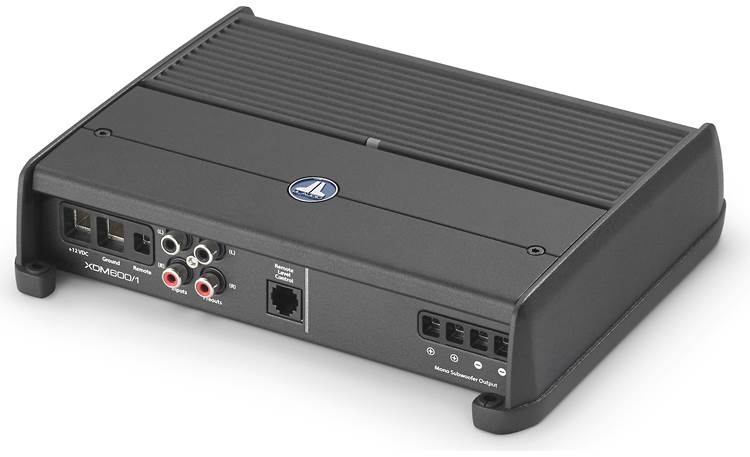 JL Audio XDM600/1 Mono car/marine subwoofer amplifier — 600 watts RMS x 1 at 2 ohms