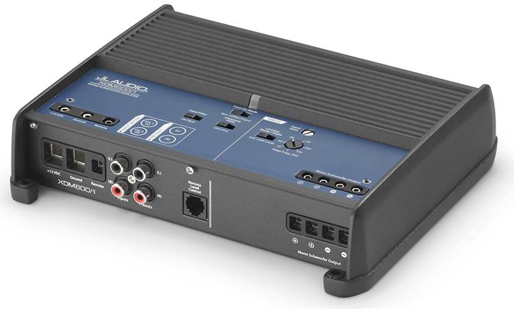 JL Audio XDM600/1 Mono car/marine subwoofer amplifier — 600 watts RMS x 1 at 2 ohms