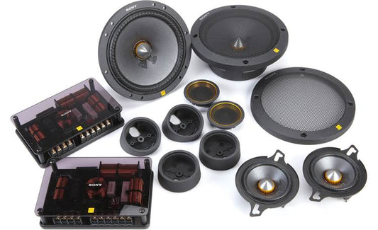 Sony XS-163ES Mobile ES™ Series 6-1/2" 3-way component speaker system