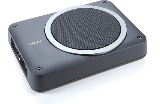 Sony XS-AW8 8" compact powered under-seat subwoofer enclosure, 75watts