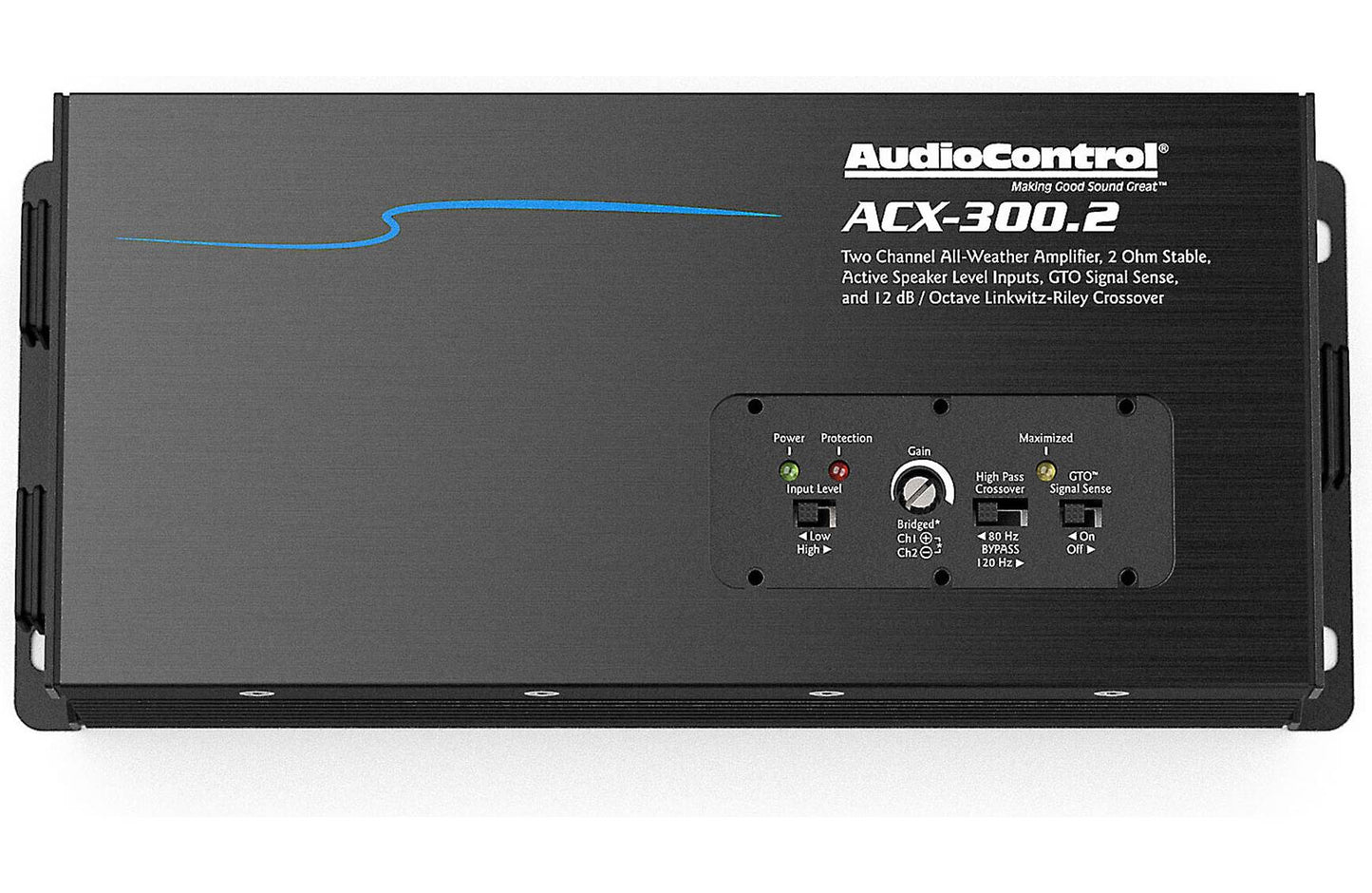 AudioControl ACX-300.2 2-channel powersports/marine amplifier (75 watts RMS x 2)