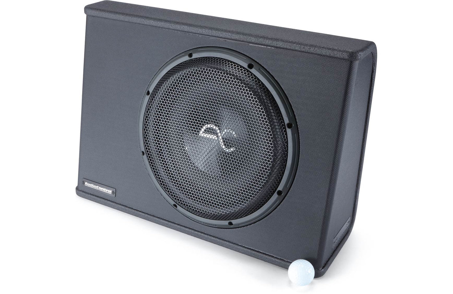 AudioControl SPC-W12 Space™ Series wedge-style enclosure w/12" 2ohm shallow-mount subwoofer