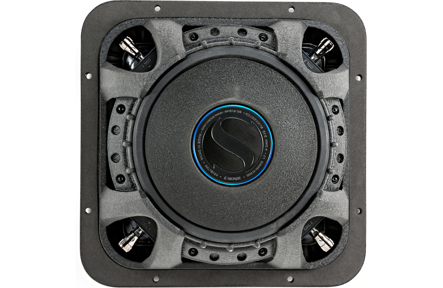 Kicker 44L7S102 Solo-Baric L7S Series 10" subwoofer with dual 2-ohm voice coils