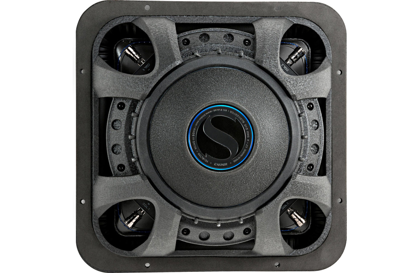 Kicker 44L7S124 Solo-Baric L7S Series 12" subwoofer with dual 4-ohm voice coils
