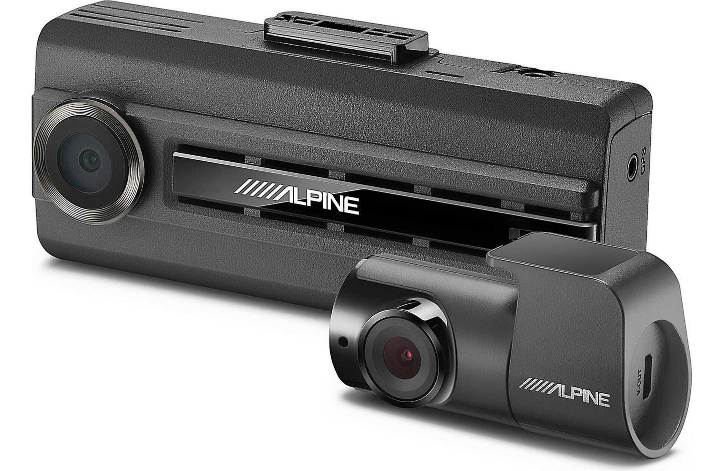 Alpine DVR-C310R HD dash cam with Wi-Fi + rear-view cam