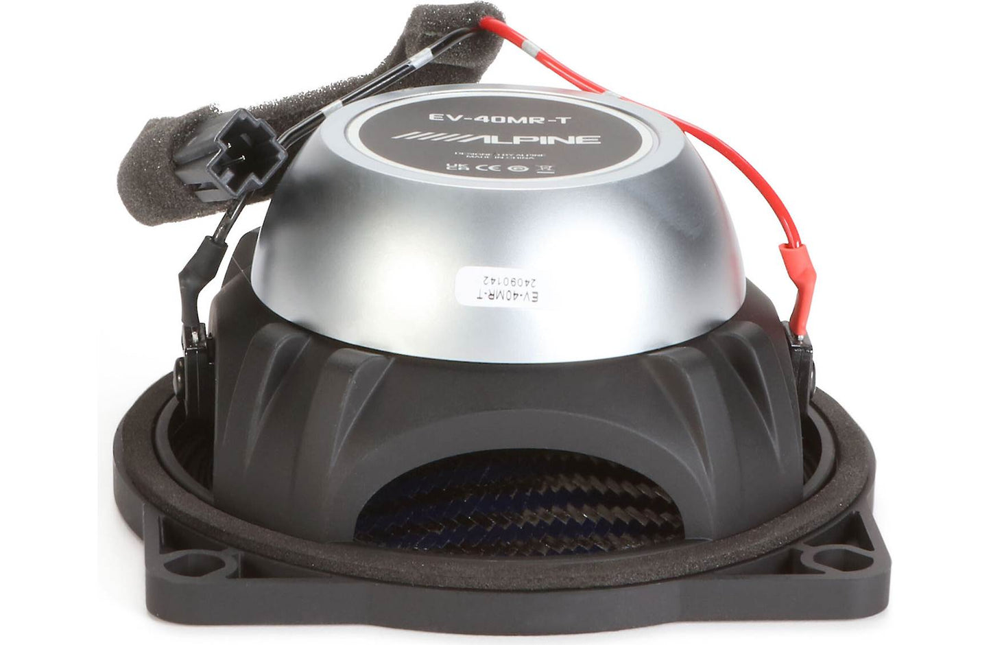 Alpine EV-40M-T Three 4" midrange speakers and 1" tweeter for front dash (select Tesla Model 3 and Y)