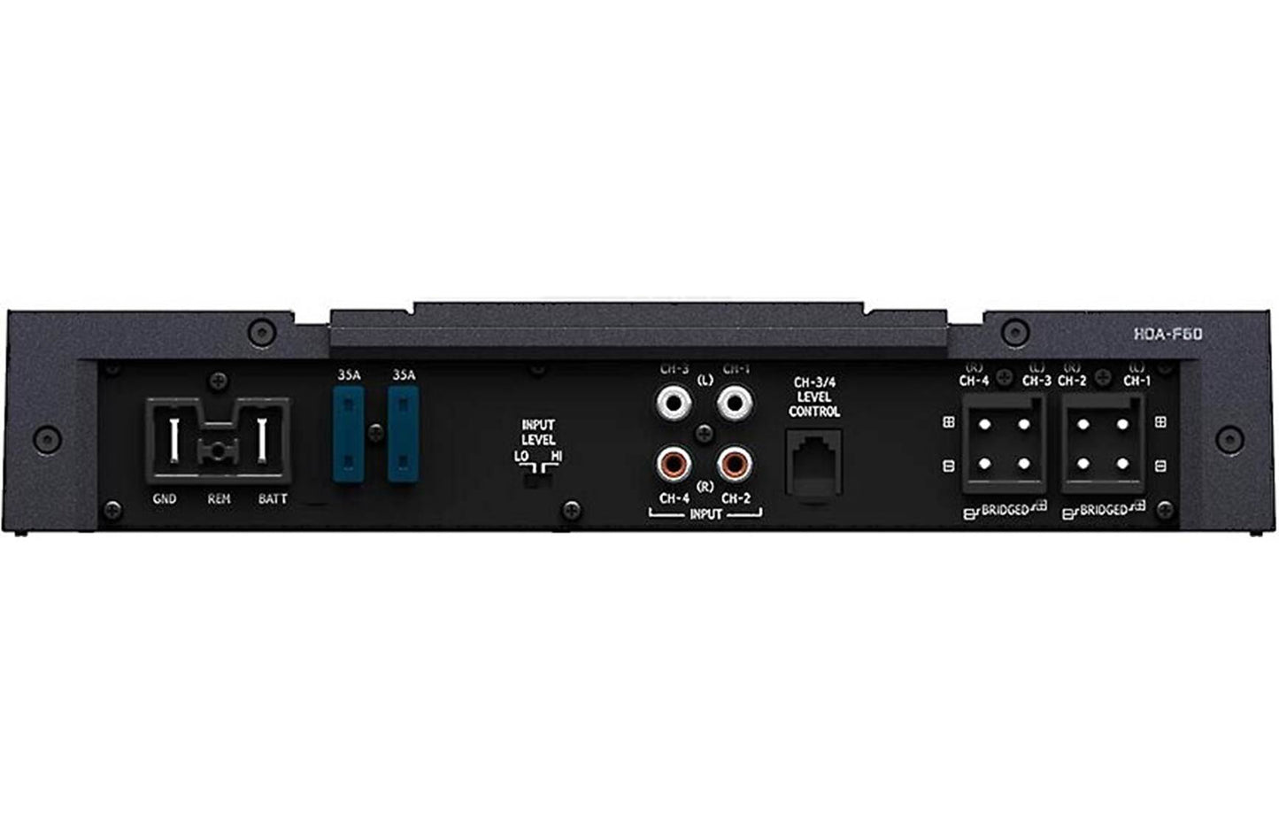 Alpine HDA-F60 Status Series Status Series 4-channel amp (100w RMS x 4)