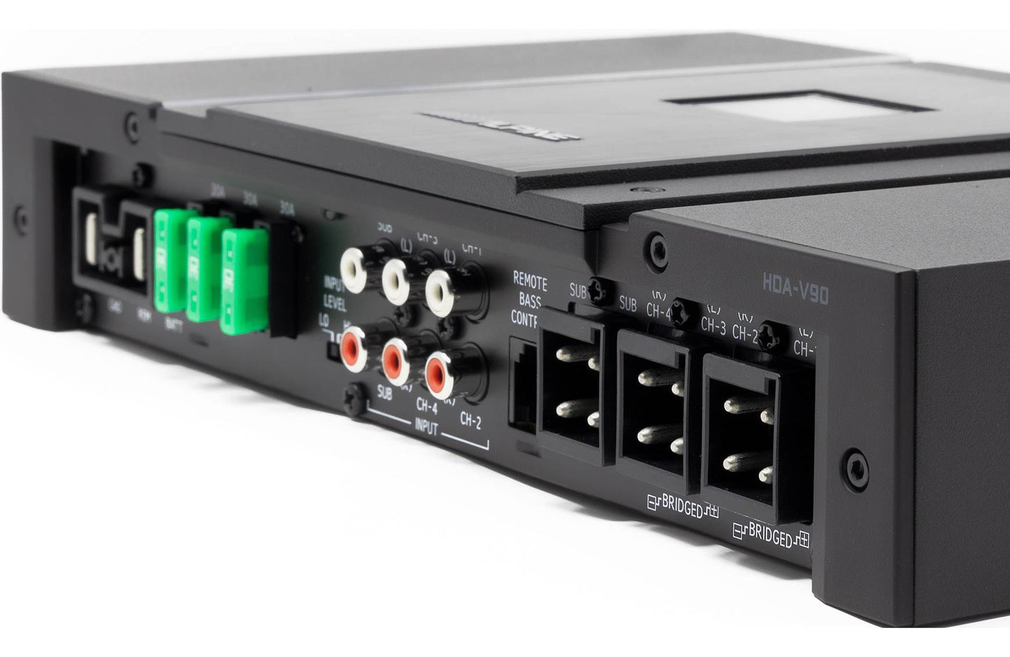 Alpine HDA-V90 Status Series 5-channel amp (75w RMS x 4 at 4ohms + 500w RMS x 1 at 2ohms)