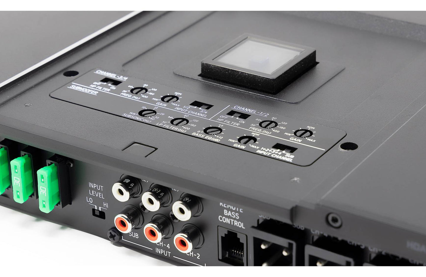 Alpine HDA-V90 Status Series 5-channel amp (75w RMS x 4 at 4ohms + 500w RMS x 1 at 2ohms)