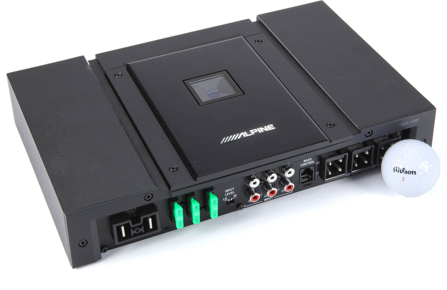 Alpine HDA-V90 Status Series 5-channel amp (75w RMS x 4 at 4ohms + 500w RMS x 1 at 2ohms)
