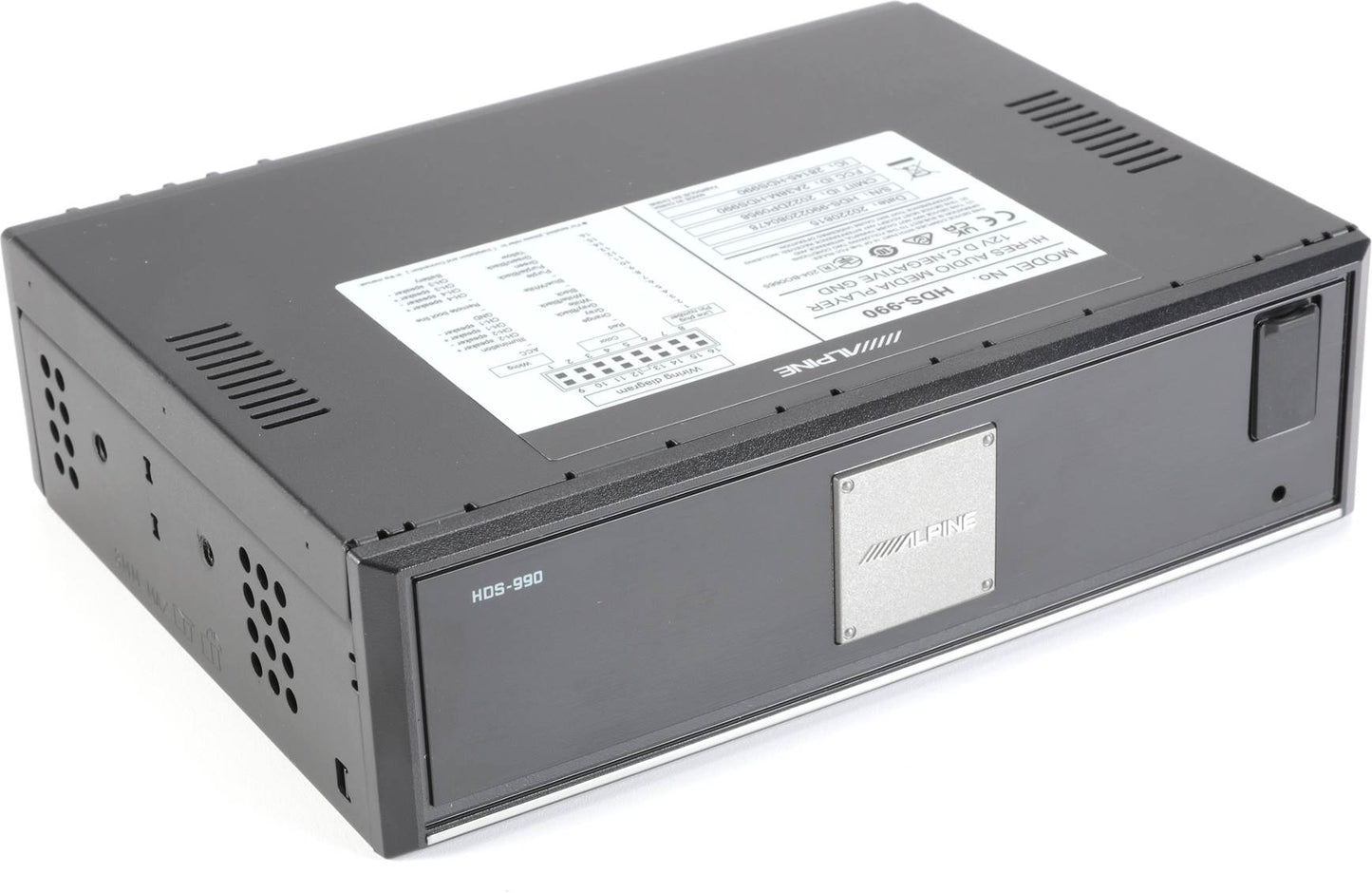 Alpine HDS-990 Status Hi-Res Digital Media Player (no disc, no am/fm)