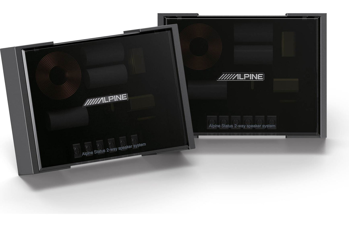 Alpine HDZ-653S Status Series 6-1/2" 3-way slim-fit component speaker system