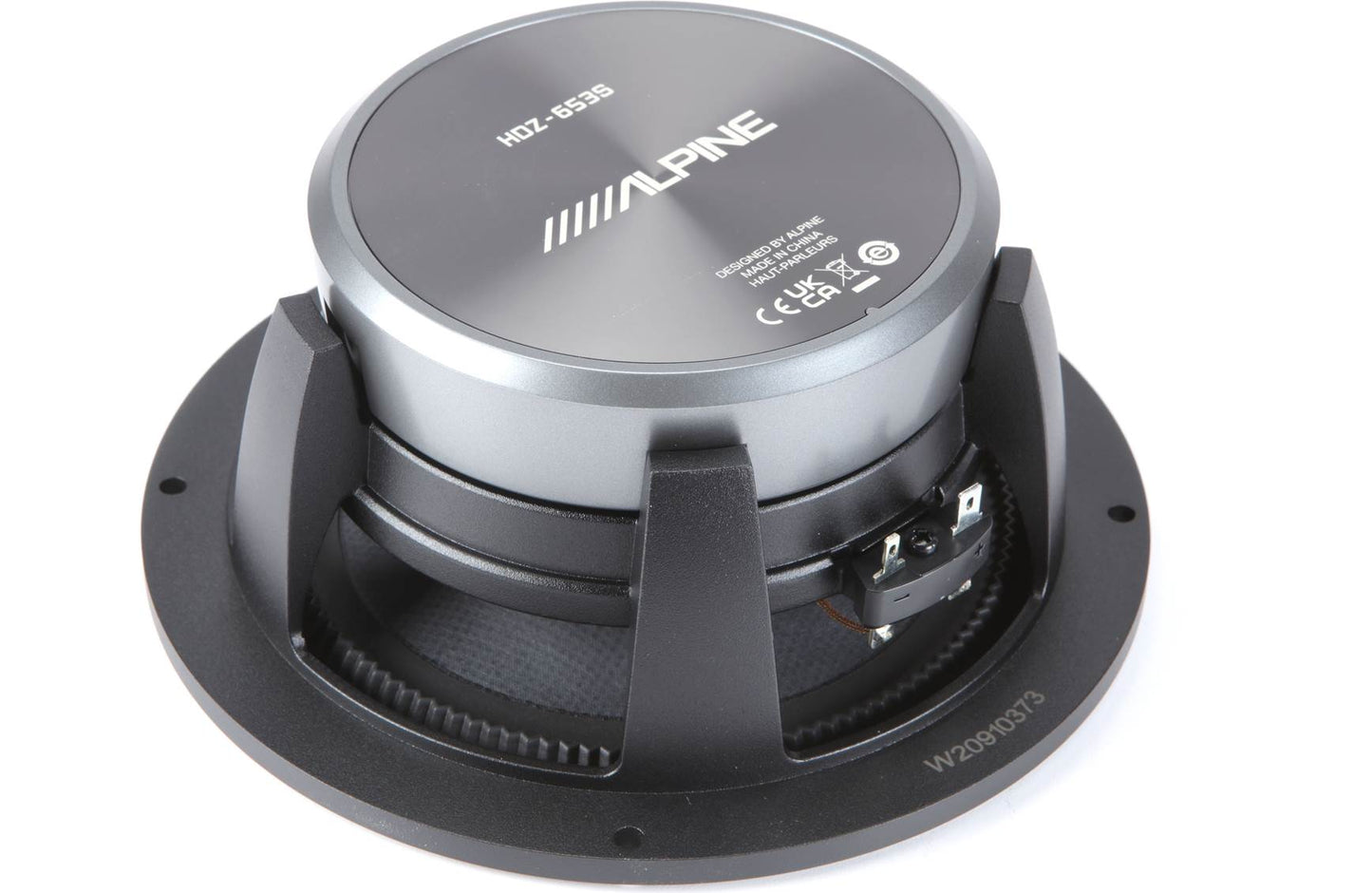 Alpine HDZ-653S Status Series 6-1/2" 3-way slim-fit component speaker system