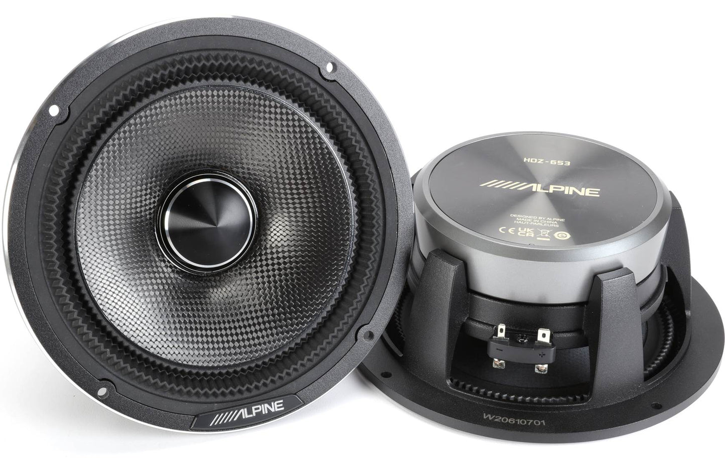 Alpine HDZ-65C Status Series 6-1/2" 2-way component speaker system