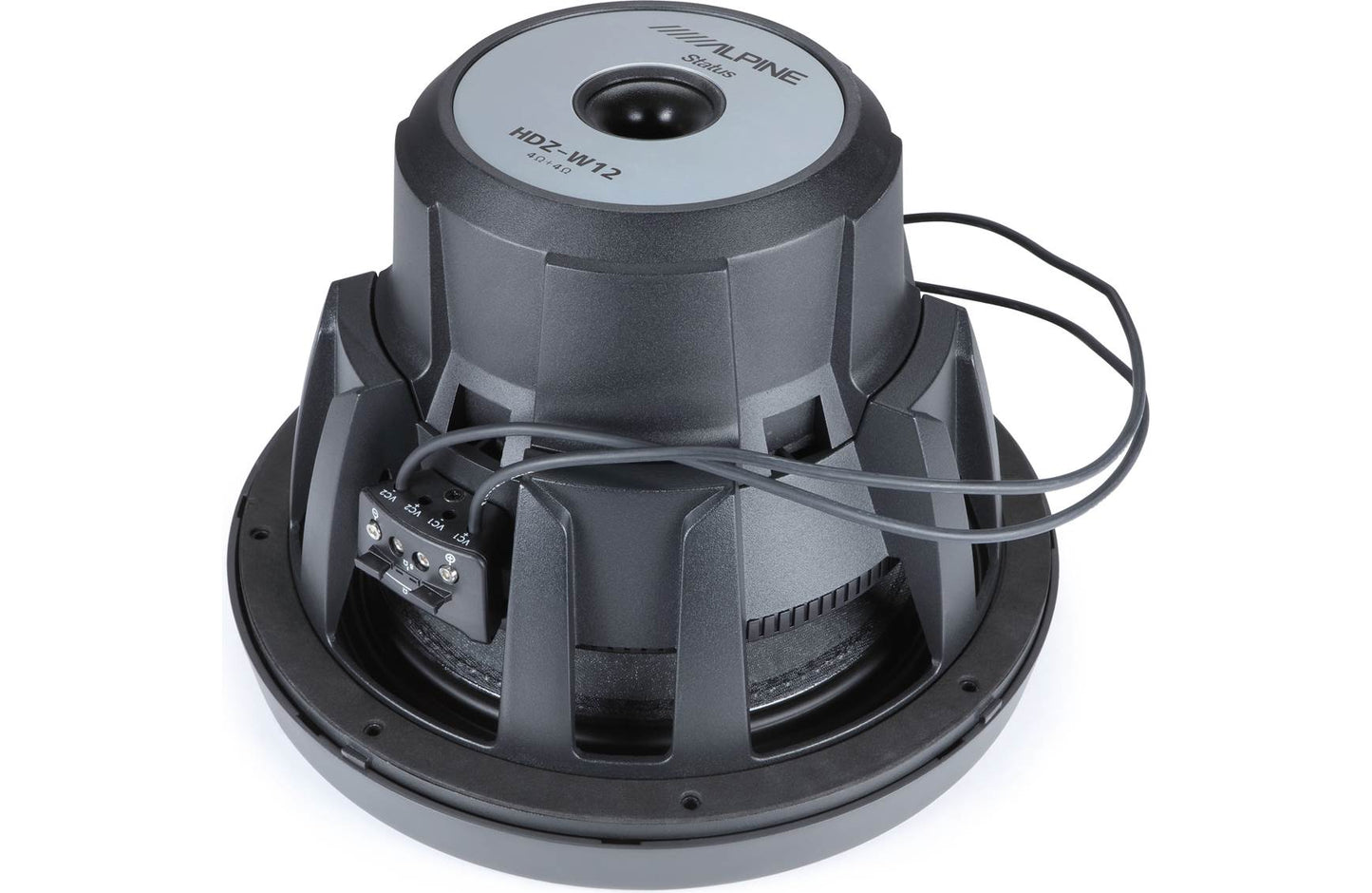 Alpine HDZ-W12 Status Series 12" subwoofer w/dual 4ohm voice coils