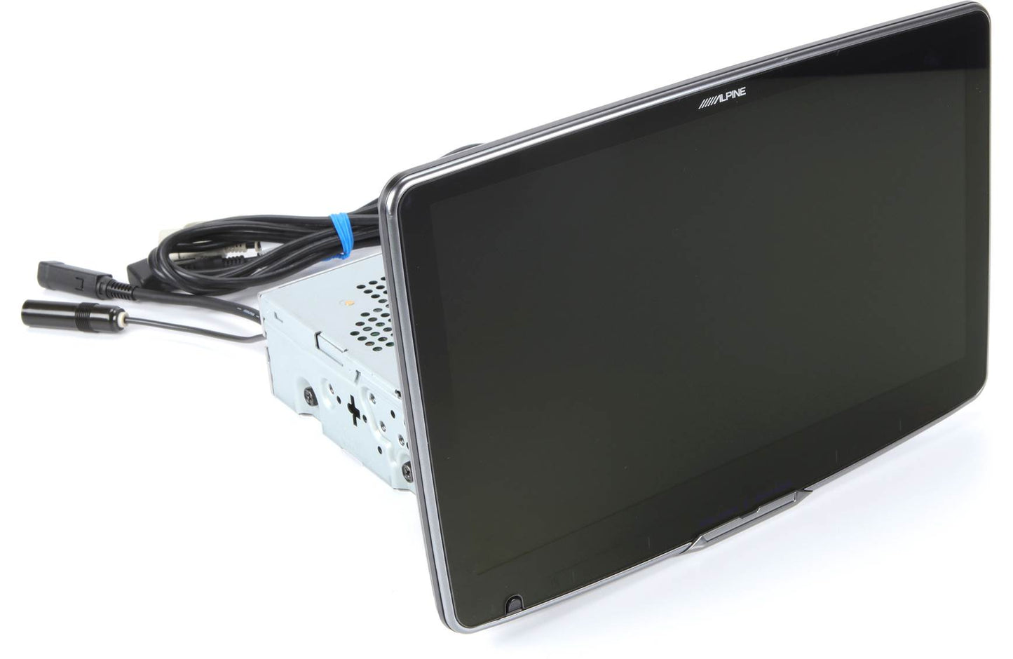 Alpine iLX-F511 Digital multimedia receiver - 11" touchscreen, single-DIN, wired or wireless Apple Carplay and Android Auto, AM/FM (no discs)