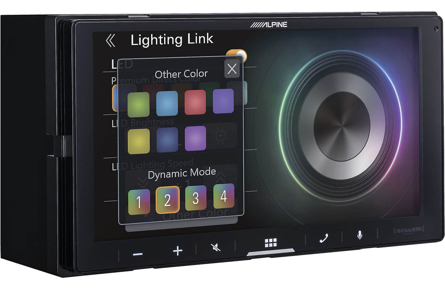Alpine iLX-W670 Digital multimedia receiver - 6.75" touchscreen, double-DIN, wired-only Apple Carplay and Android Auto, AM/FM (no discs)