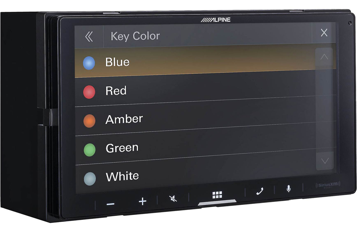 Alpine iLX-W670 Digital multimedia receiver - 6.75" touchscreen, double-DIN, wired-only Apple Carplay and Android Auto, AM/FM (no discs)