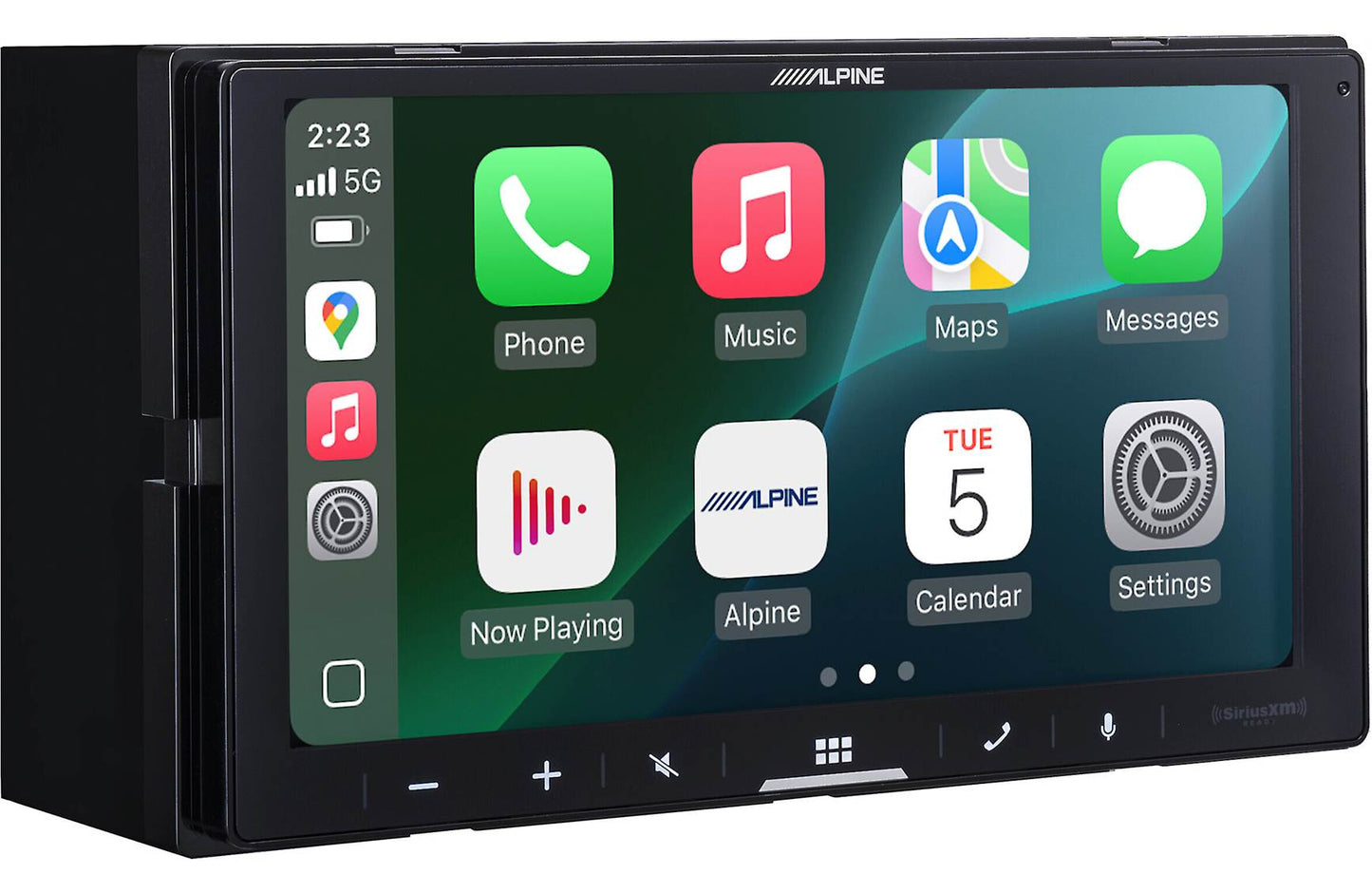 Alpine iLX-W770 Digital multimedia receiver - 6.75" touchscreen, double-DIN, wired or wireless Apple Carplay and Android Auto, AM/FM (no discs)
