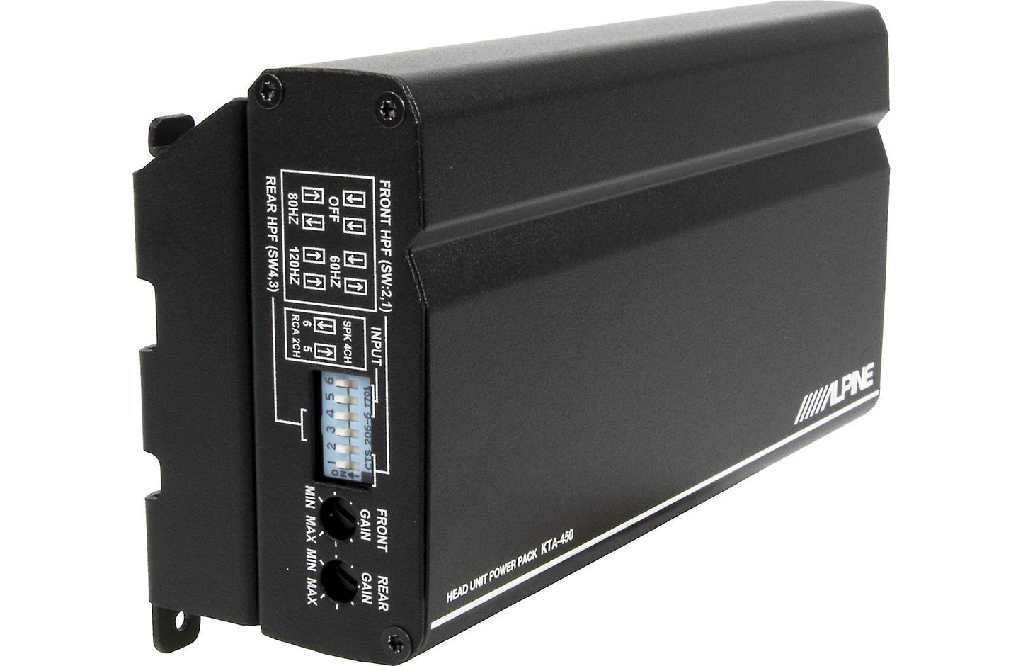 Alpine KTA-450 Power Pack Compact 4-channel car amplifier (50w RMS x 4)