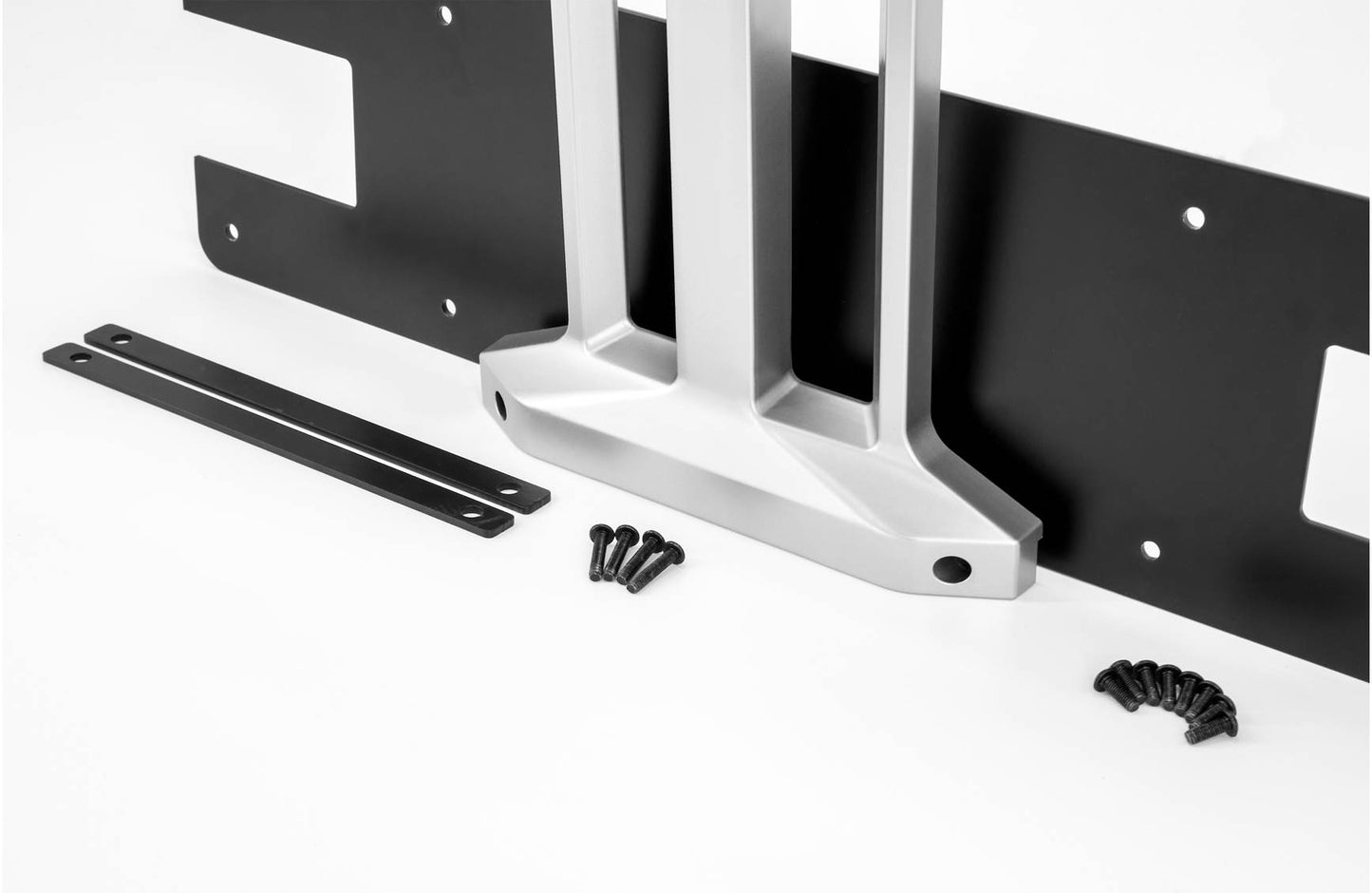 Alpine KTX-H10 Linking Kit Heavy-duty steel front and rear linking brackets for connecting two Alpine Halo 10" subwoofer enclosures