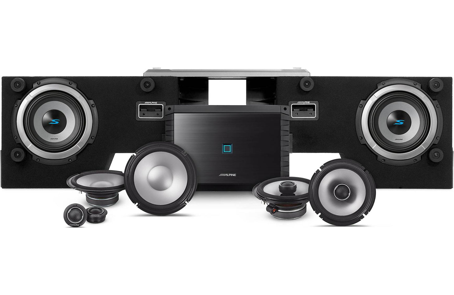 Alpine PSS-23FORD-F150BO 8-speaker sound system (select 2021-24 Ford F-150 w/B&O audio)