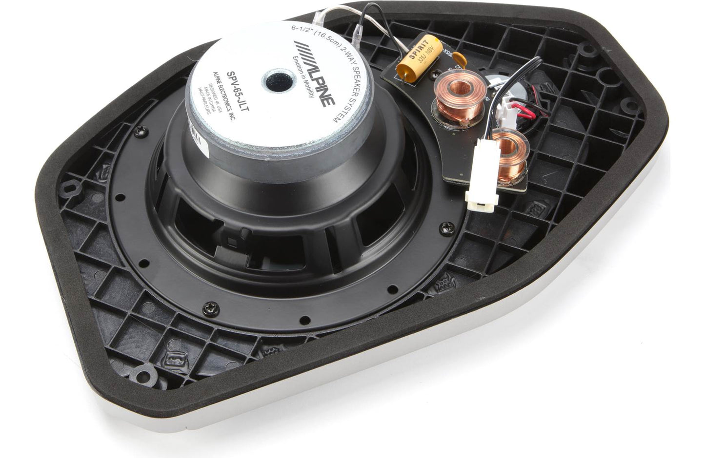 Alpine PSS-24WRA Direct-fit complete speaker system (select 2018-2023 Jeep Wrangler and 2020-2023 Jeep Gladiator)