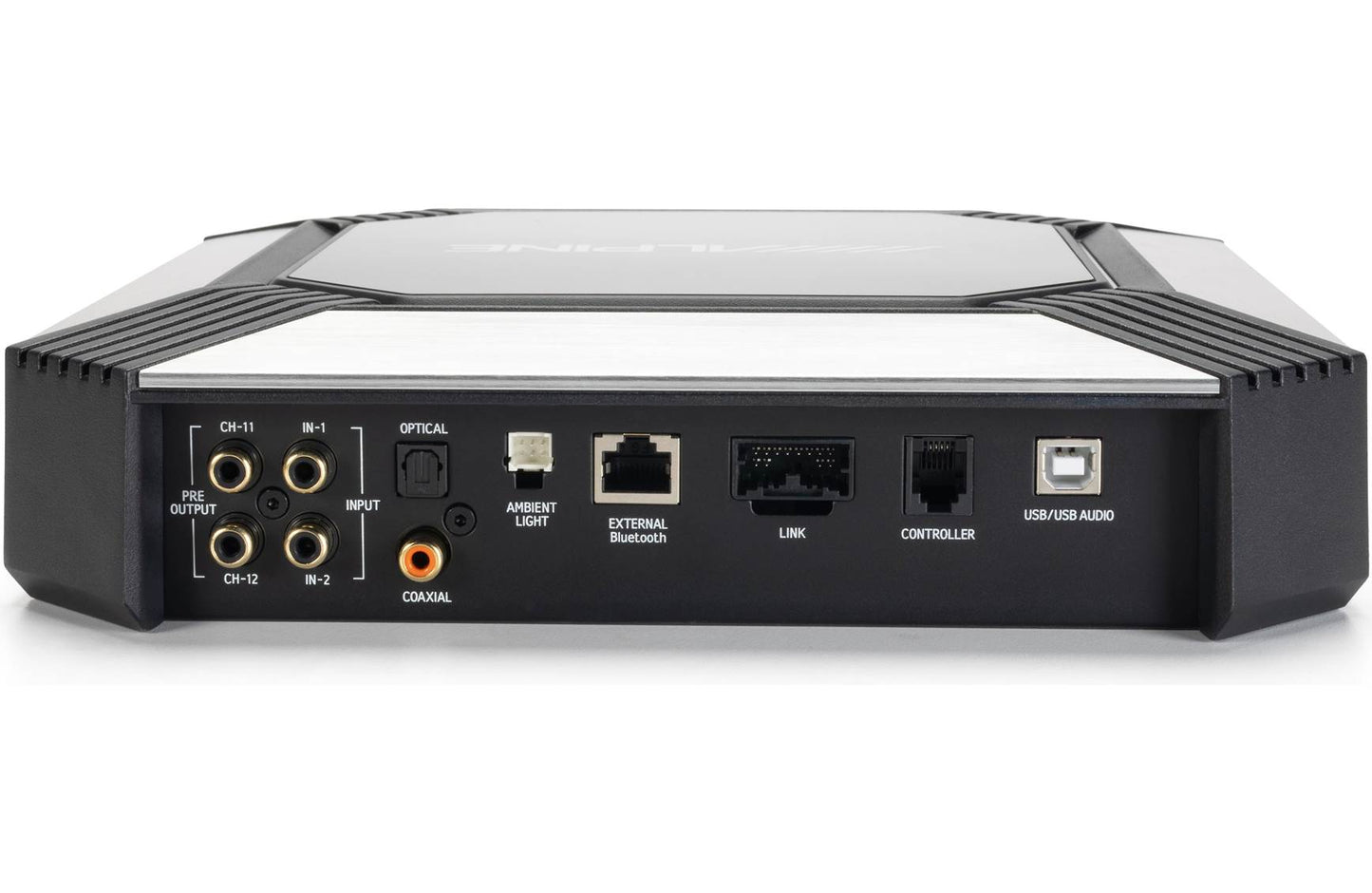 Alpine PXE-X121-12EV EV-Series 12-channel amplifier w/DSP (25w RMS x4 + 50w RMS x6 + 100w RMS x2)