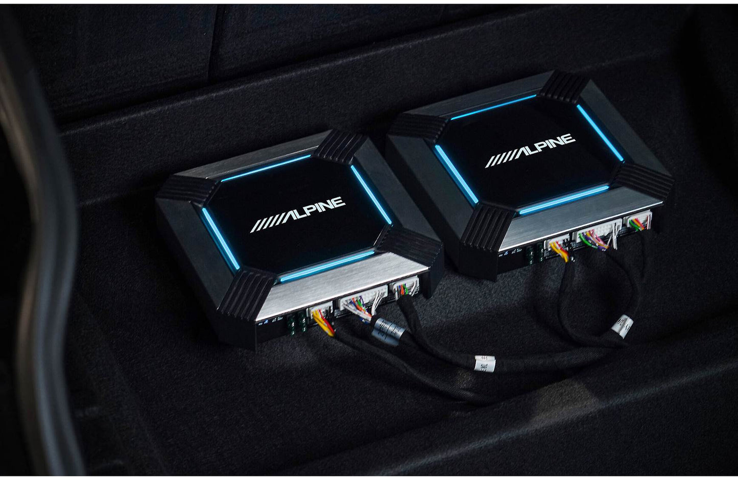 Alpine PXE-X121-12EV EV-Series 12-channel amplifier w/DSP (25w RMS x4 + 50w RMS x6 + 100w RMS x2)