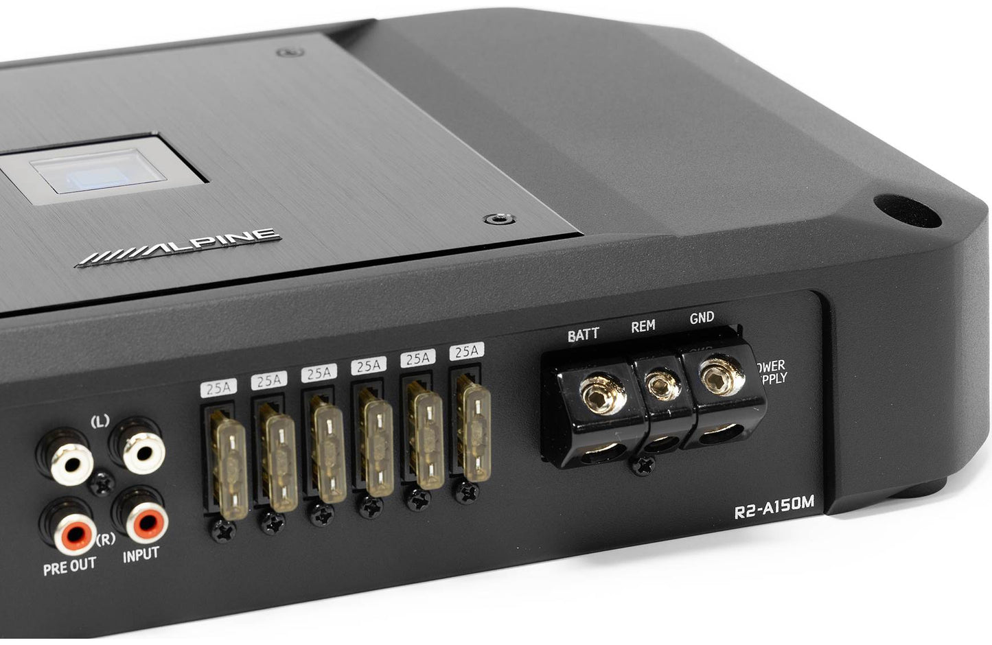 Alpine R2-A150M R2-Series mono subwoofer amp (1500w RMS x 1 at 1ohm)