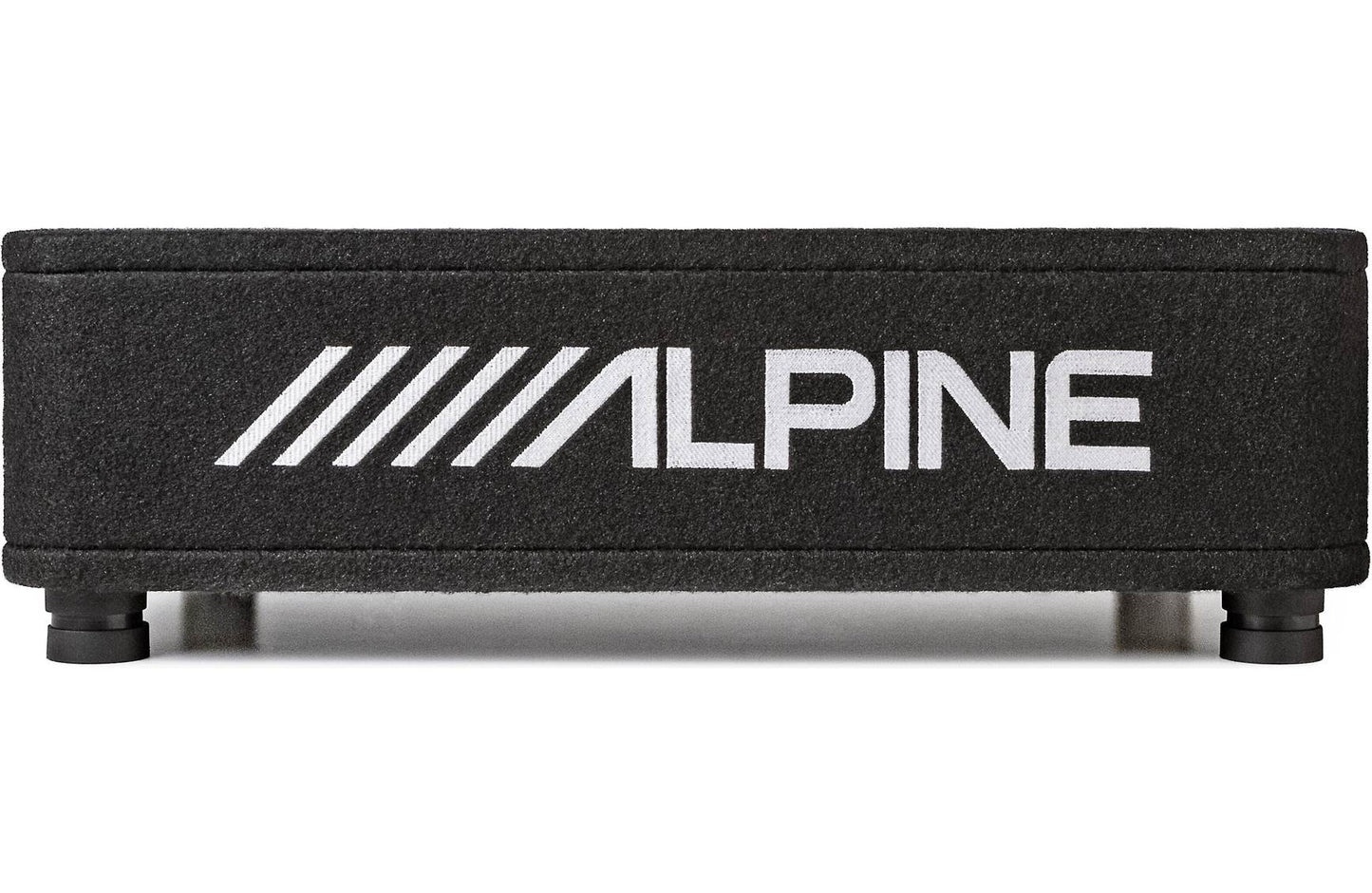 Alpine RS-SB10 Halo R-Series sealed enclosure w/10" 2-ohm shallow-mount subwoofer