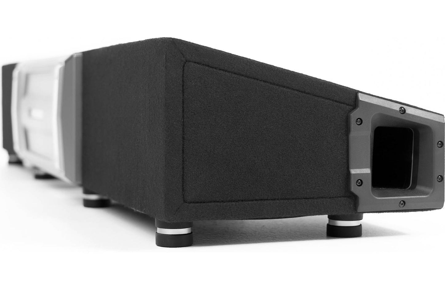 Alpine S2-DB8V-TRK Halo Series 8" ported dual subwoofer enclosure with two 8" S-Series subwoofers