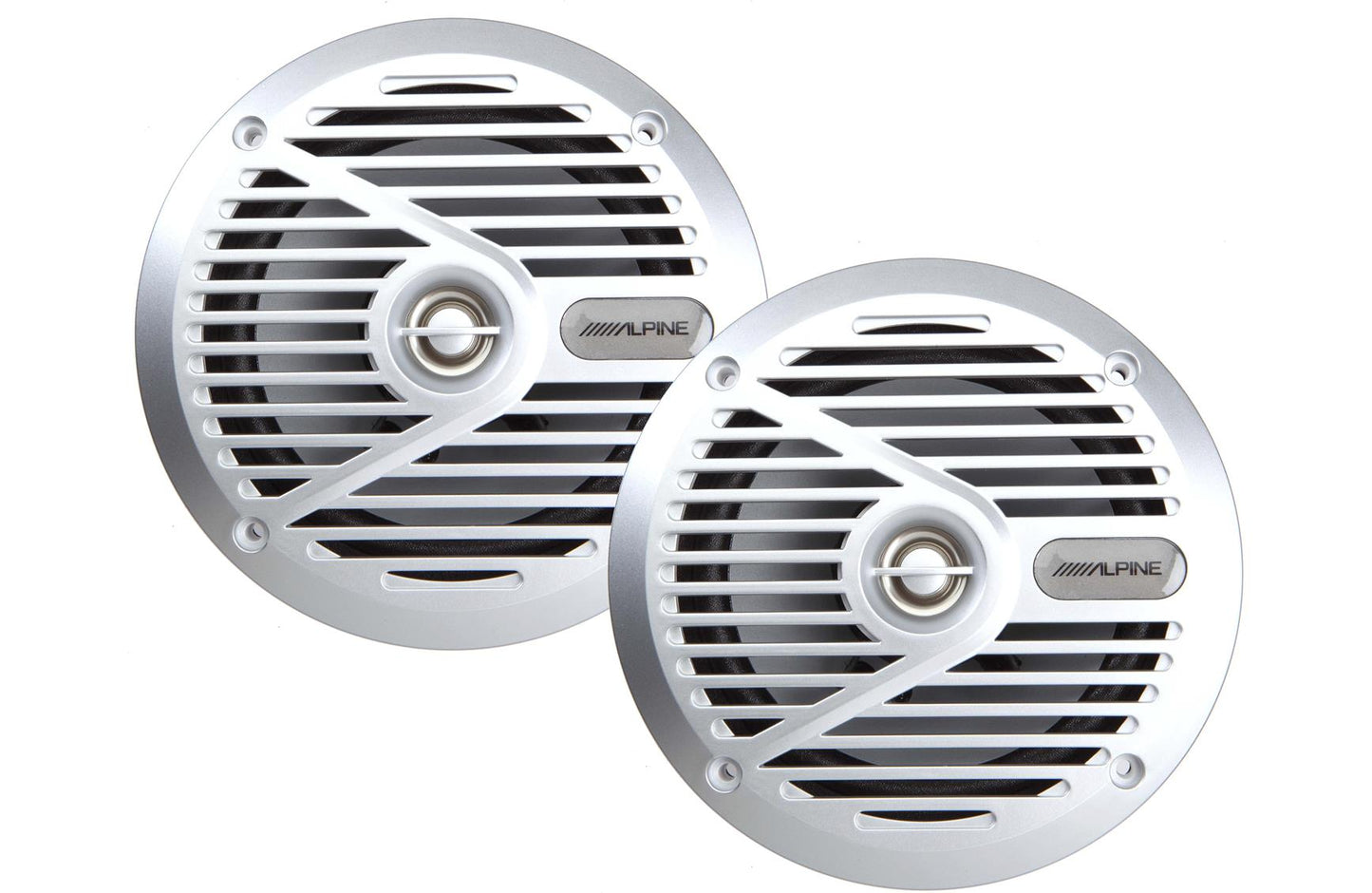 Alpine SPS-M601 6.5" 2-way marine speakers (Silver)