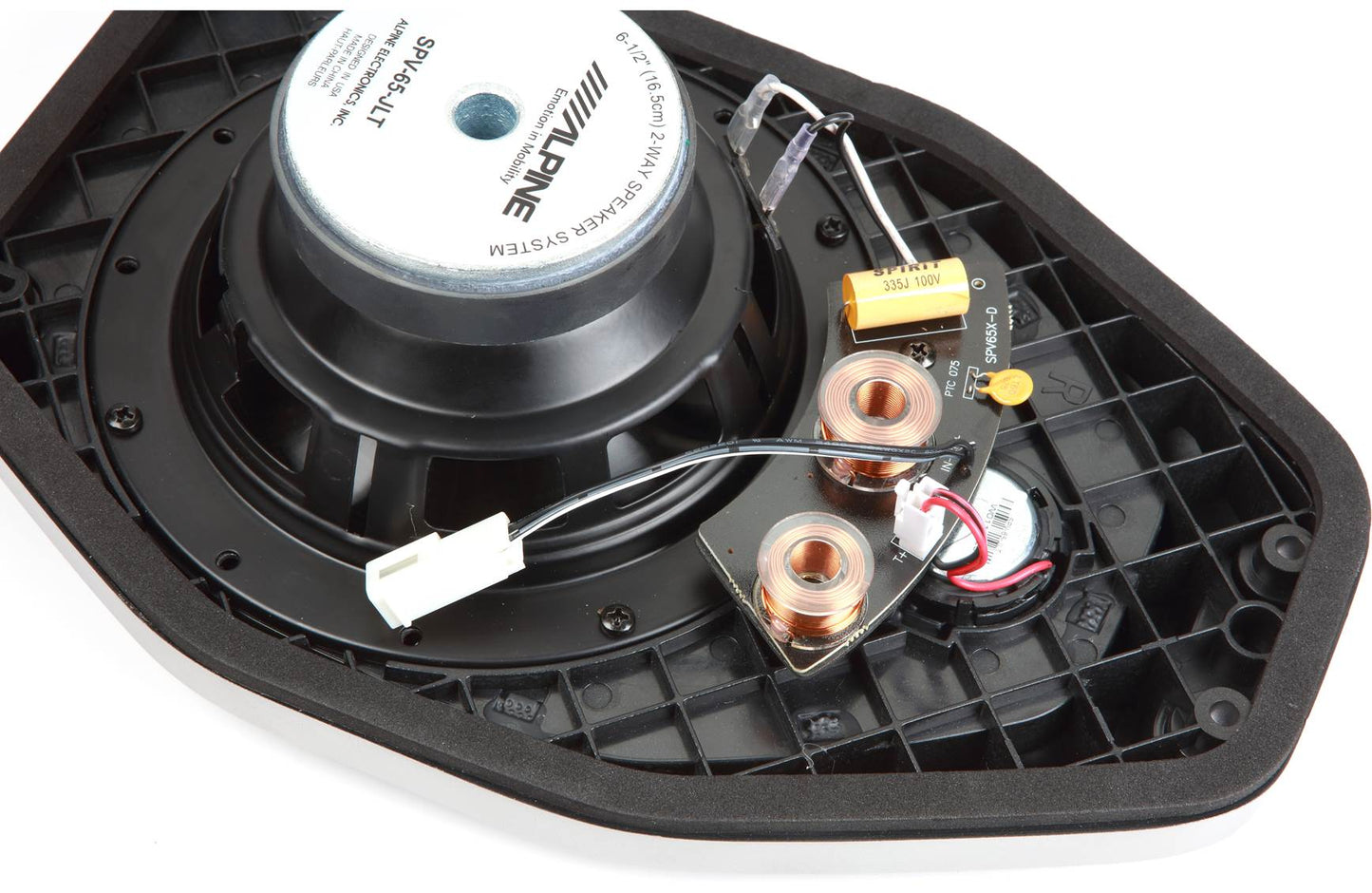 Alpine SPV-65-JLT 6.5" component speaker system (for rear soundbar of 2018-up Jeep vehicles)