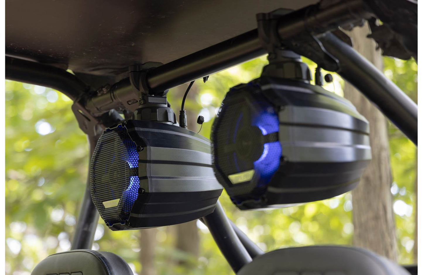 Alpine SPV-65RGB-CAN 6.5" cage-mounted powersports speakers w/RGB lighting
