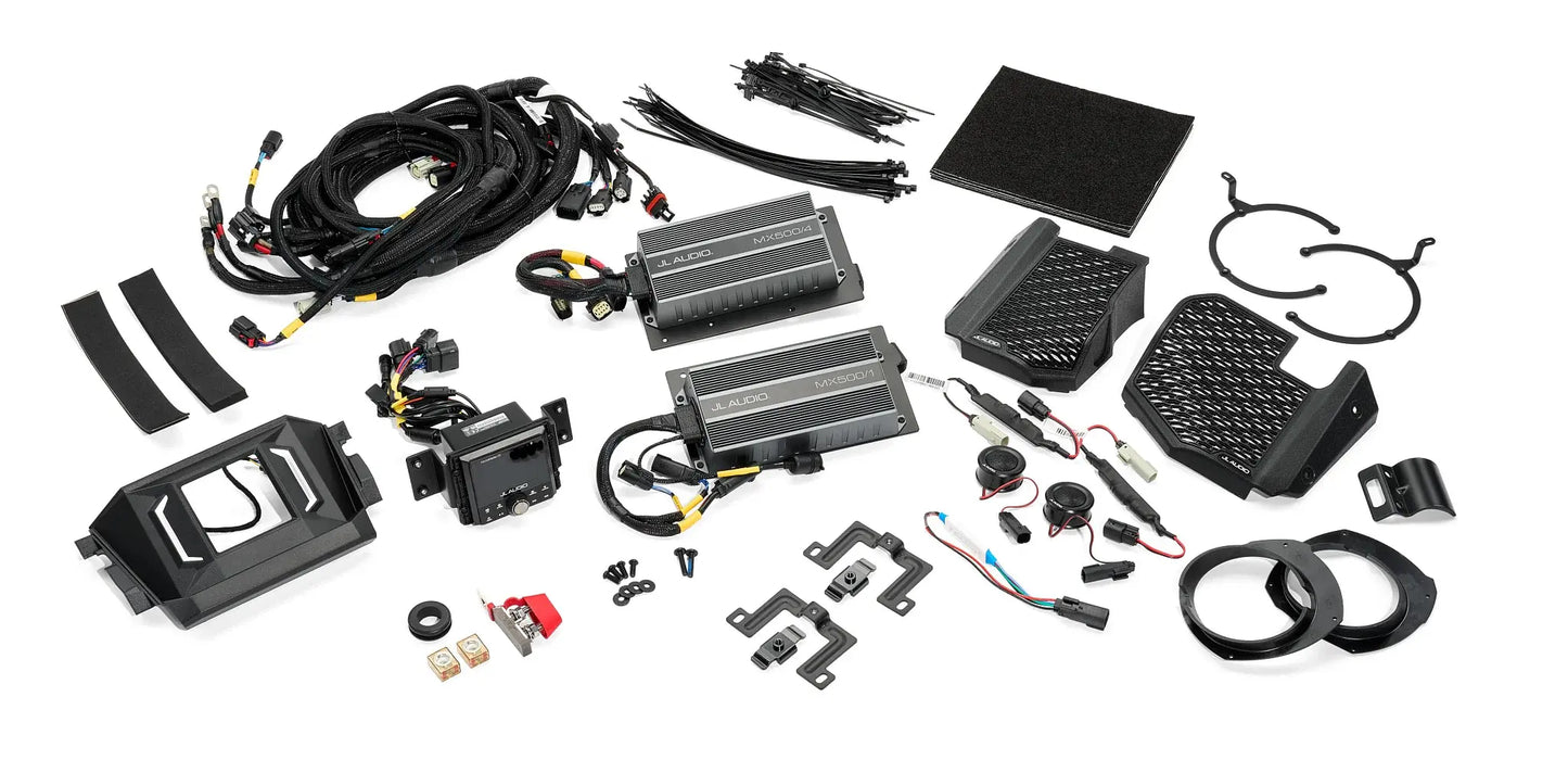 JL Audio SLPK-POL-RZR19/M3 SlamPak audio system for 19-24 Polaris RZR M3