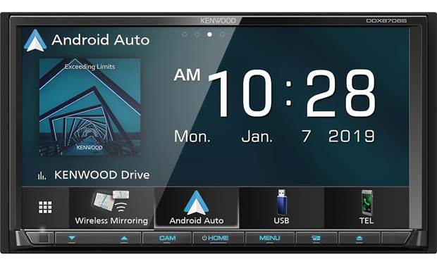 Kenwood DDX9707S CD/DVD/CarPlay/Android Auto Double Din TV Deck