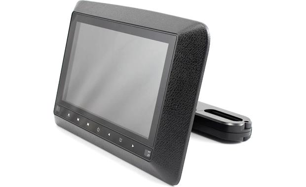 Accele DVD9855 Universal Single Headrest Mount (9" LED - DVD - Games - Grey)