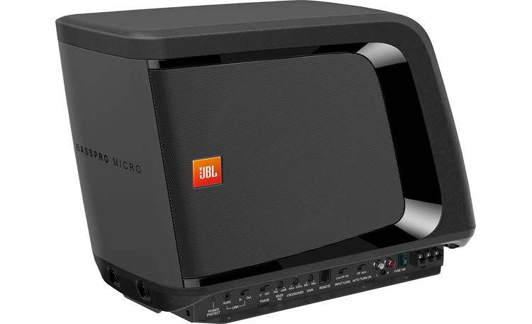 JBL BassPro Micro 8" compact powered subwoofer enclosure