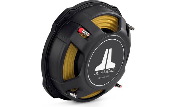 JL Audio 12TW3-D8 Shallow-mount 12" subwoofer with dual 8-ohm voice coils
