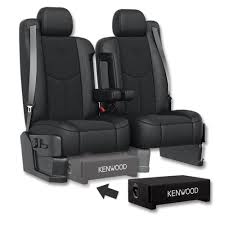 Kenwood PA-W801B Loaded / Powered Under Seat Subwoofer Enclosure (8" - 200W RMS)