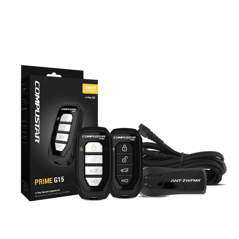 Compustar PRIME G15 (2-Way) 2-Way LED, 3000' Range Remote Kit