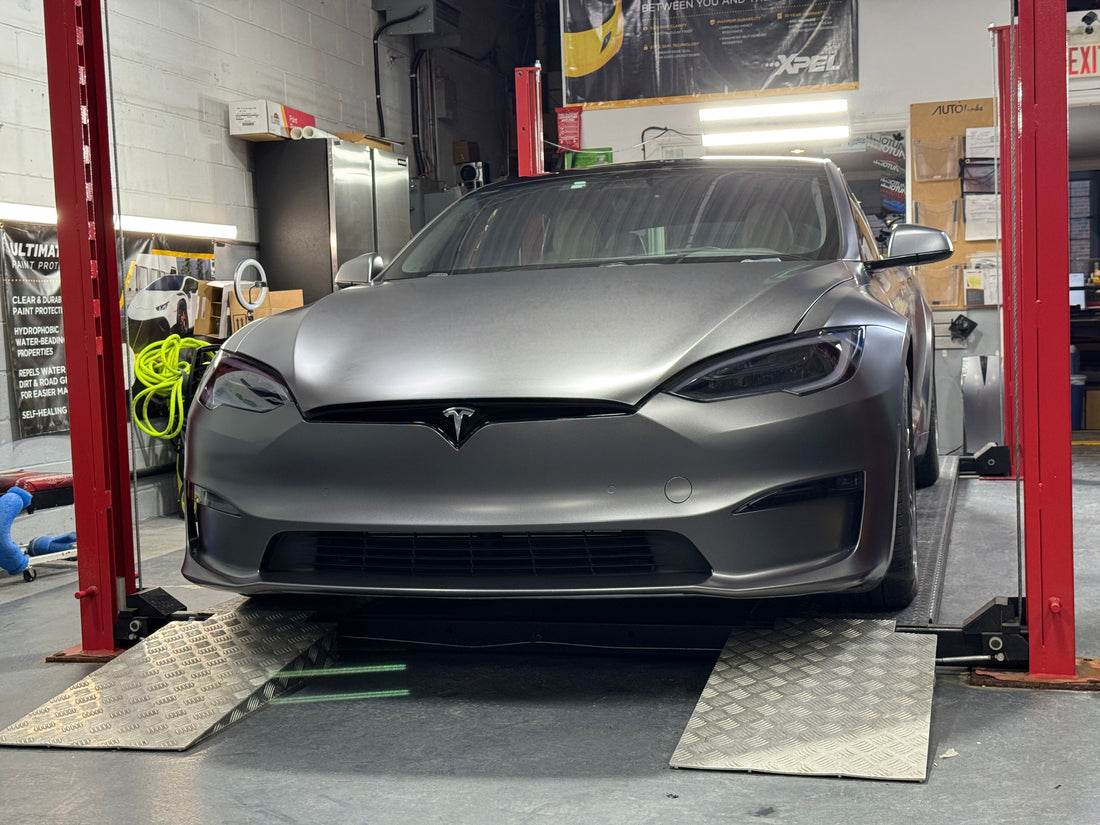 It's a Wrap - Tesla Model S Color Change!