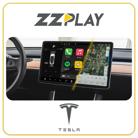 ZZ-2 ZZTSL Wireless CarPlay & Android Auto Kit for Tesla Model 3/Y